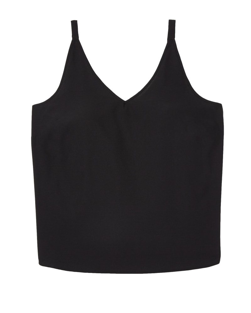 Front of plus size Charmaine Sleeveless Simple Camisole by Ryan Wythe | Dia&Co | dia_product_style_image_id:120366